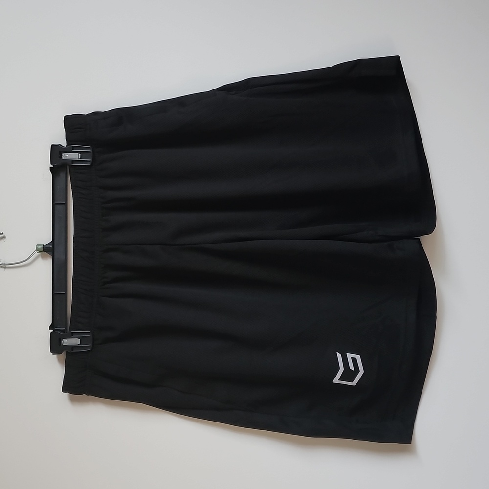 Gradual Black Plus Size XL Exercise Shorts Bottoms
